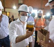 Herrera Ahuad inauguró una planta de biodiesel y la plaza de Puerto Rico